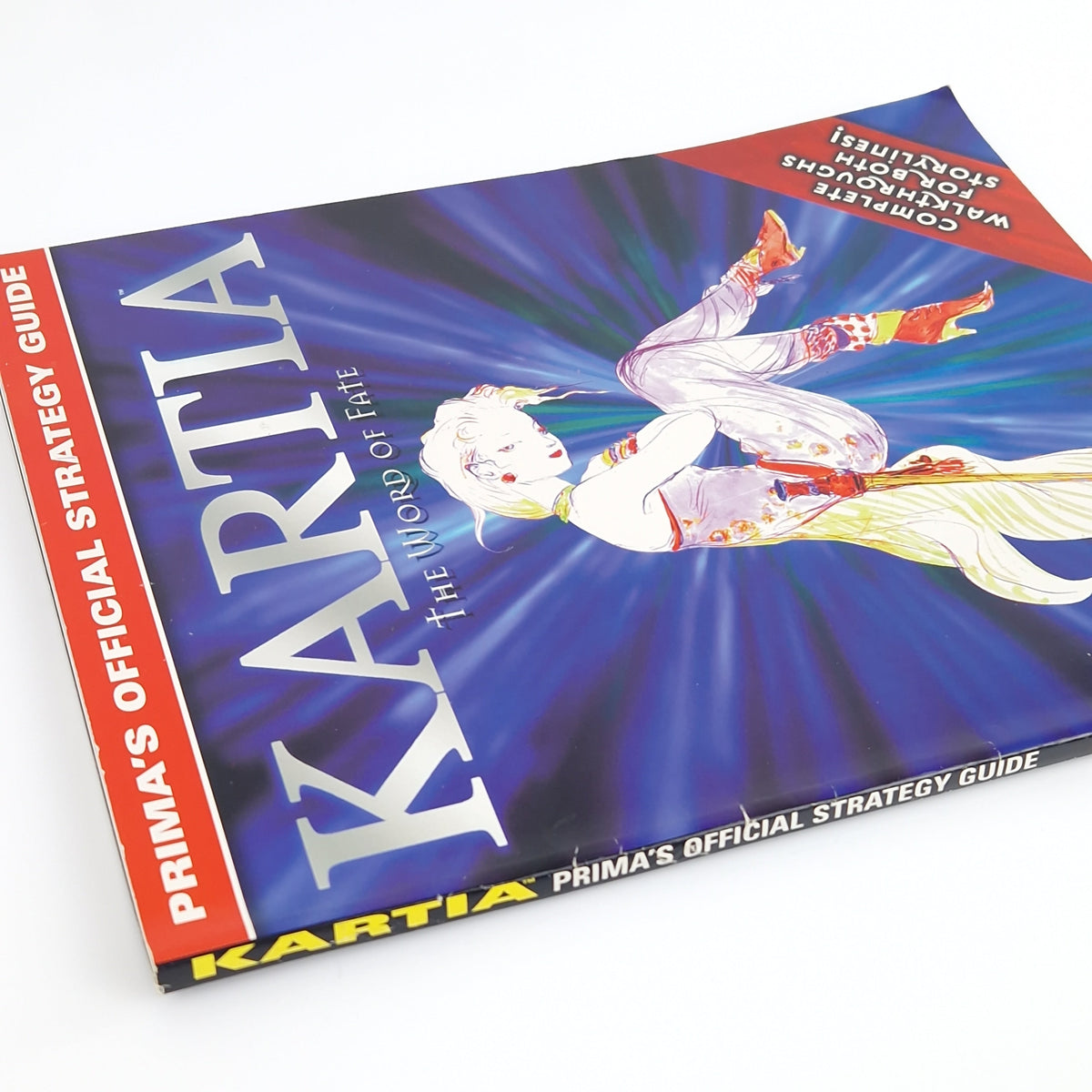 Playstation 1 Spiel – Legend of Kartia mit Strategy Guide