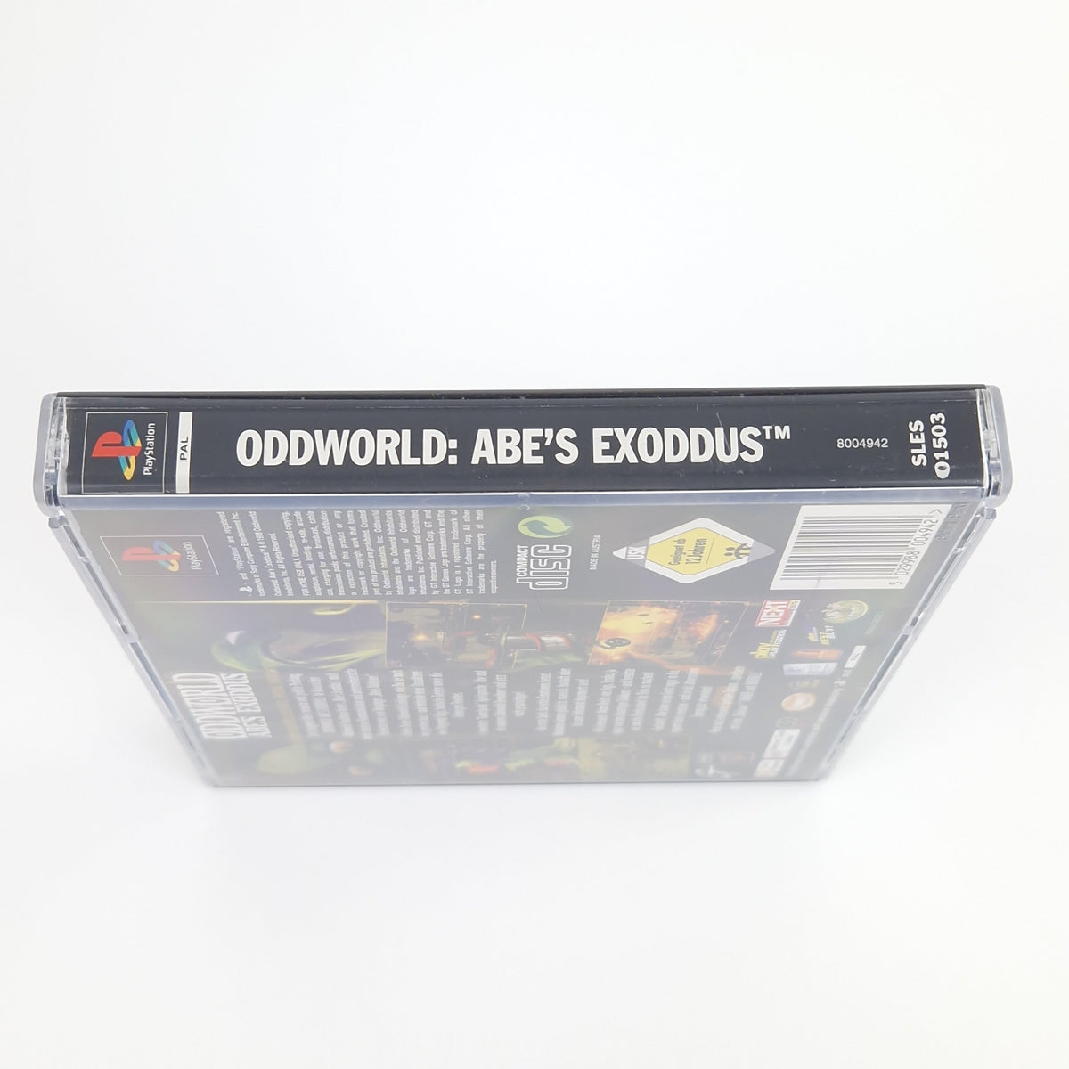 Playstation 1 Spiel – Oddworld Abes Exoddus (PS1 OVP)