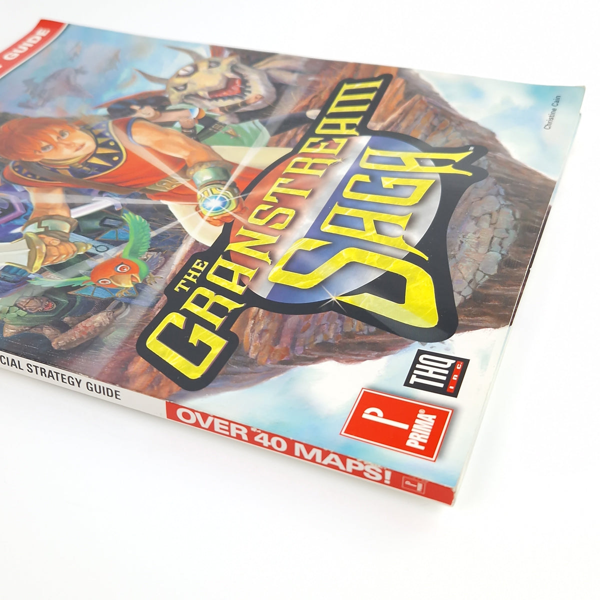 Playstation 1 Spiel – The Granstream Saga + Guide (PAL)