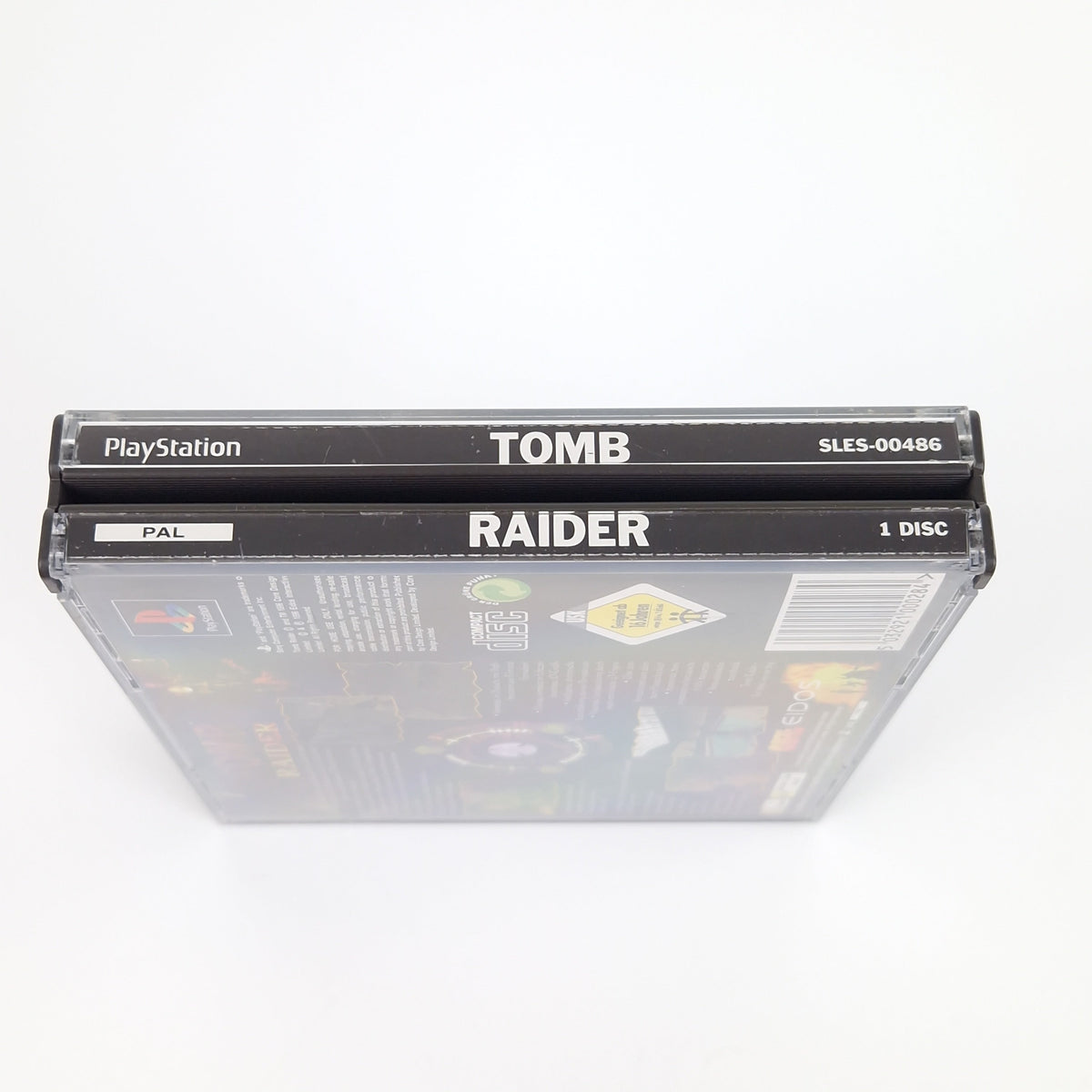 Playstation 1 Spiel – Tomb Raider featuring Lara Croft PS1