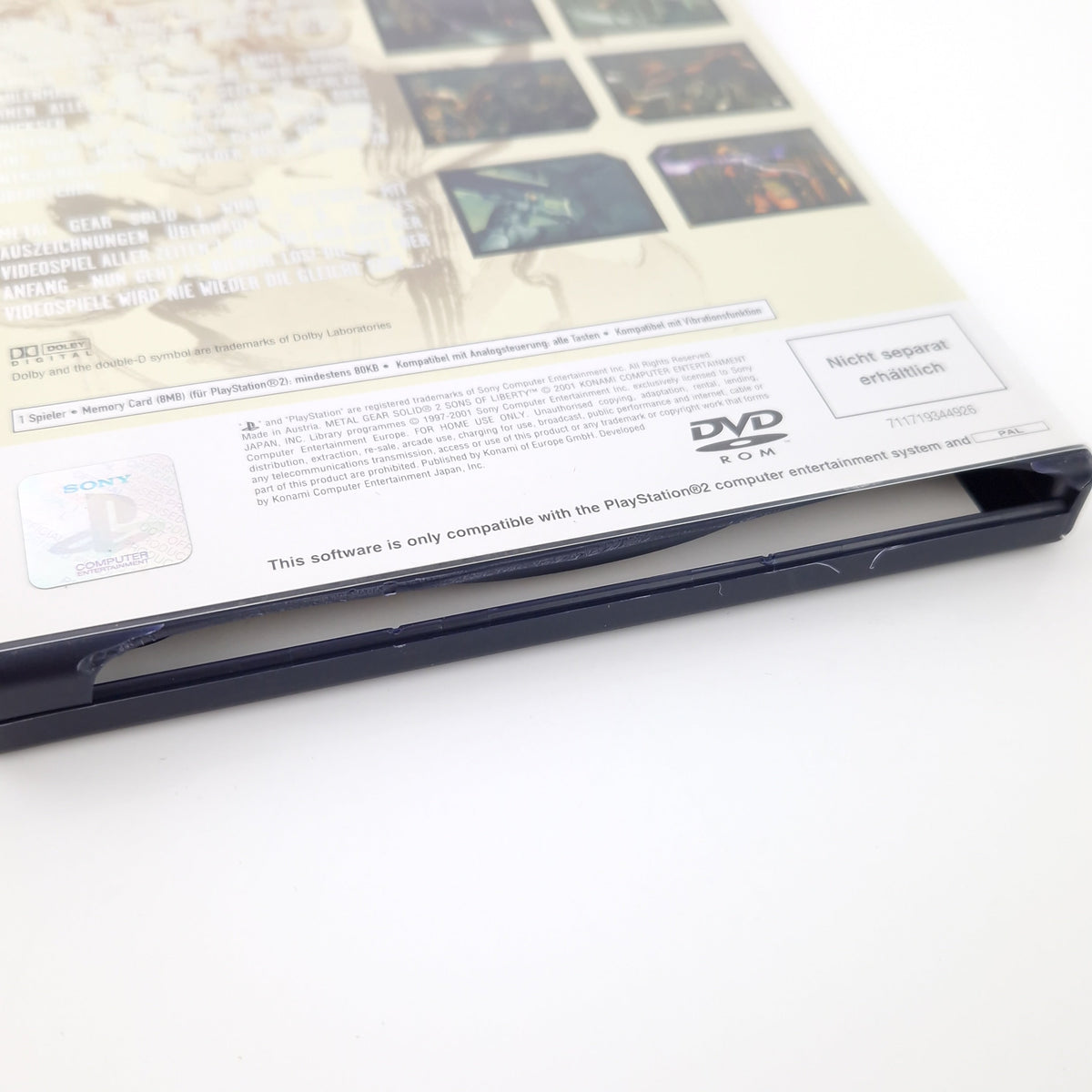 Playstation 2 Konsole – Metal Gear Solid 2 Bundle OVP