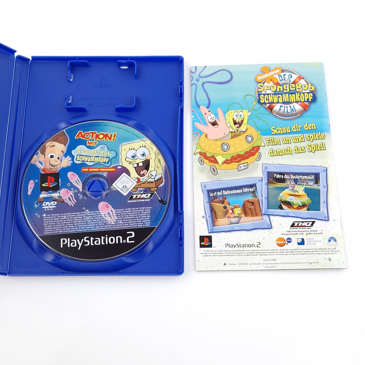 PlayStation 2 Spiel – Spongebob Schwammkopf Action (PS2)