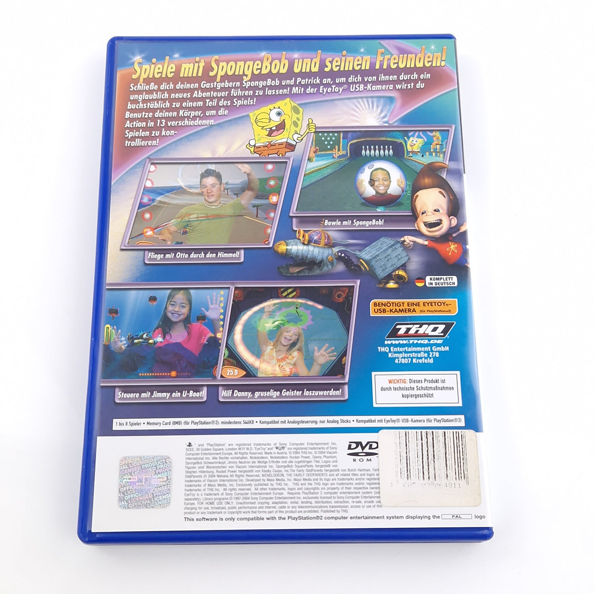 PlayStation 2 Spiel – Spongebob Schwammkopf Action (PS2)