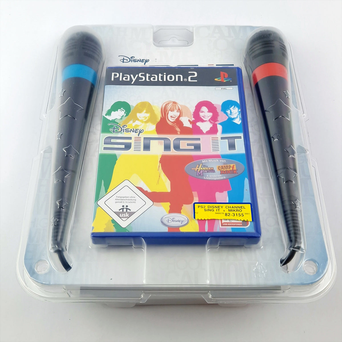 Playstation 2 Spiel – Disney Sing it mit 2 Mikrofonen OVP