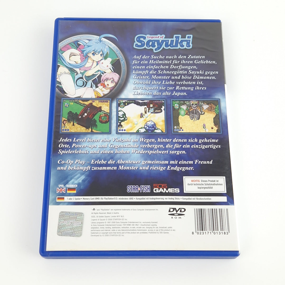 Playstation 2 Spiel – Legend of Sayuki (PS2 OVP PAL)