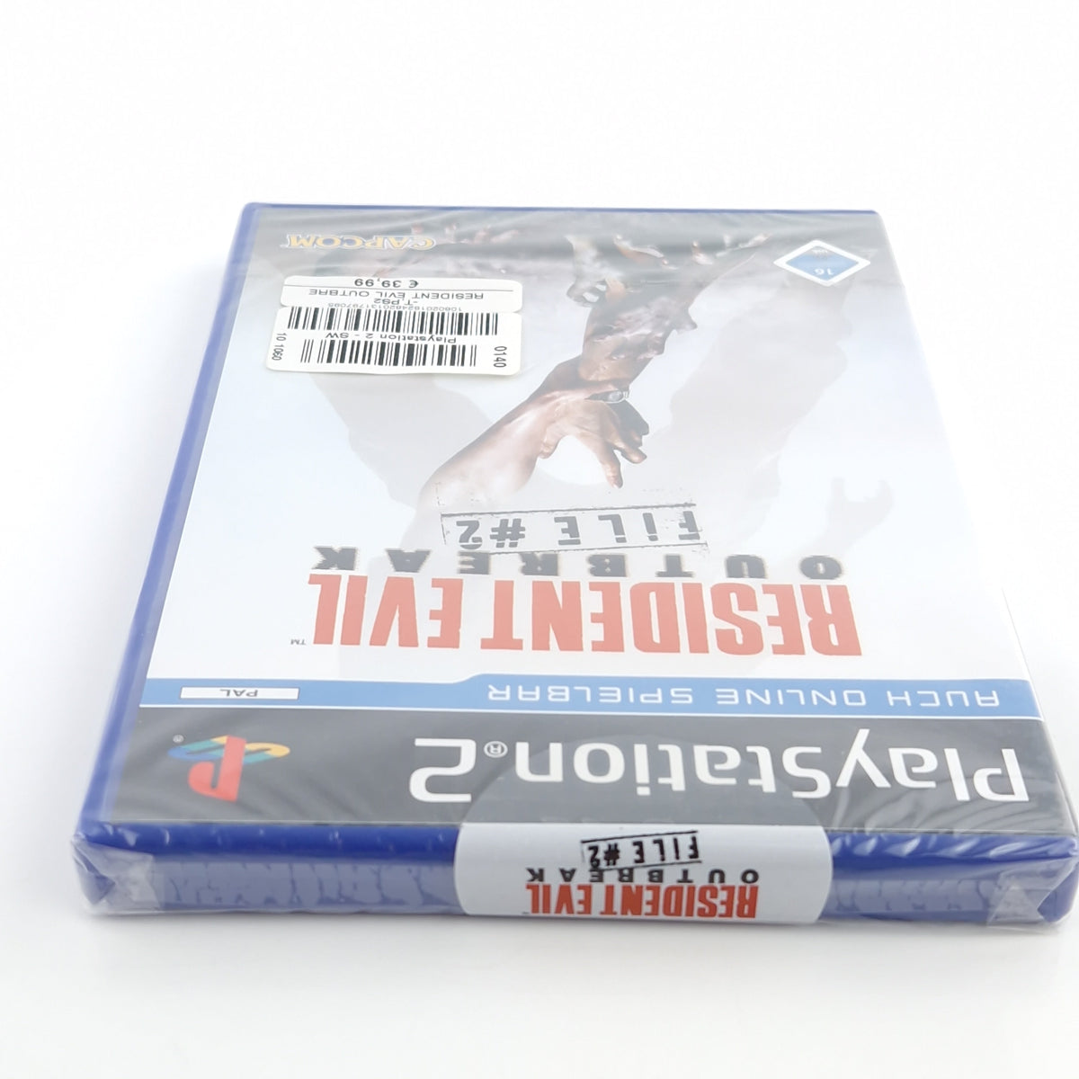 Playstation 2 Spiel – Resident Evil Outbreak File 2 Neu