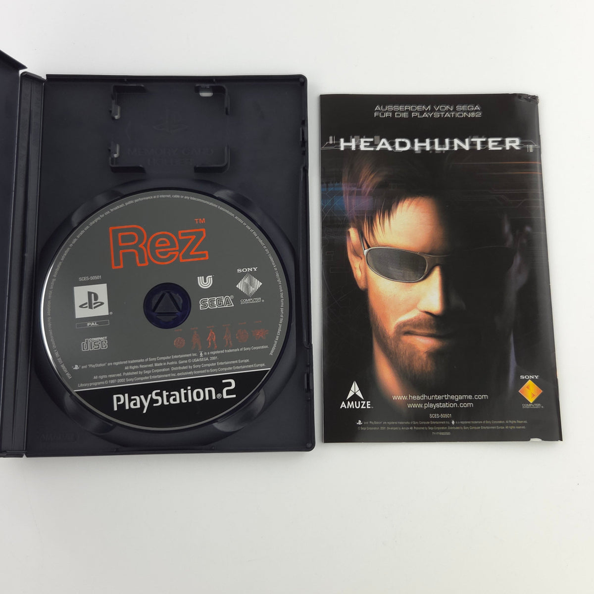 Playstation 2 Spiel – REZ mit OVP und Anleitung PAL