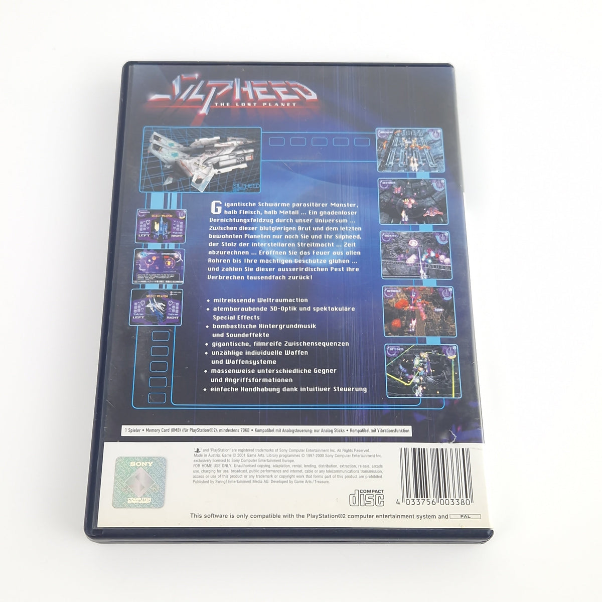 Playstation 2 Spiel – Silpheed The Lost Planet PS2 PAL OVP