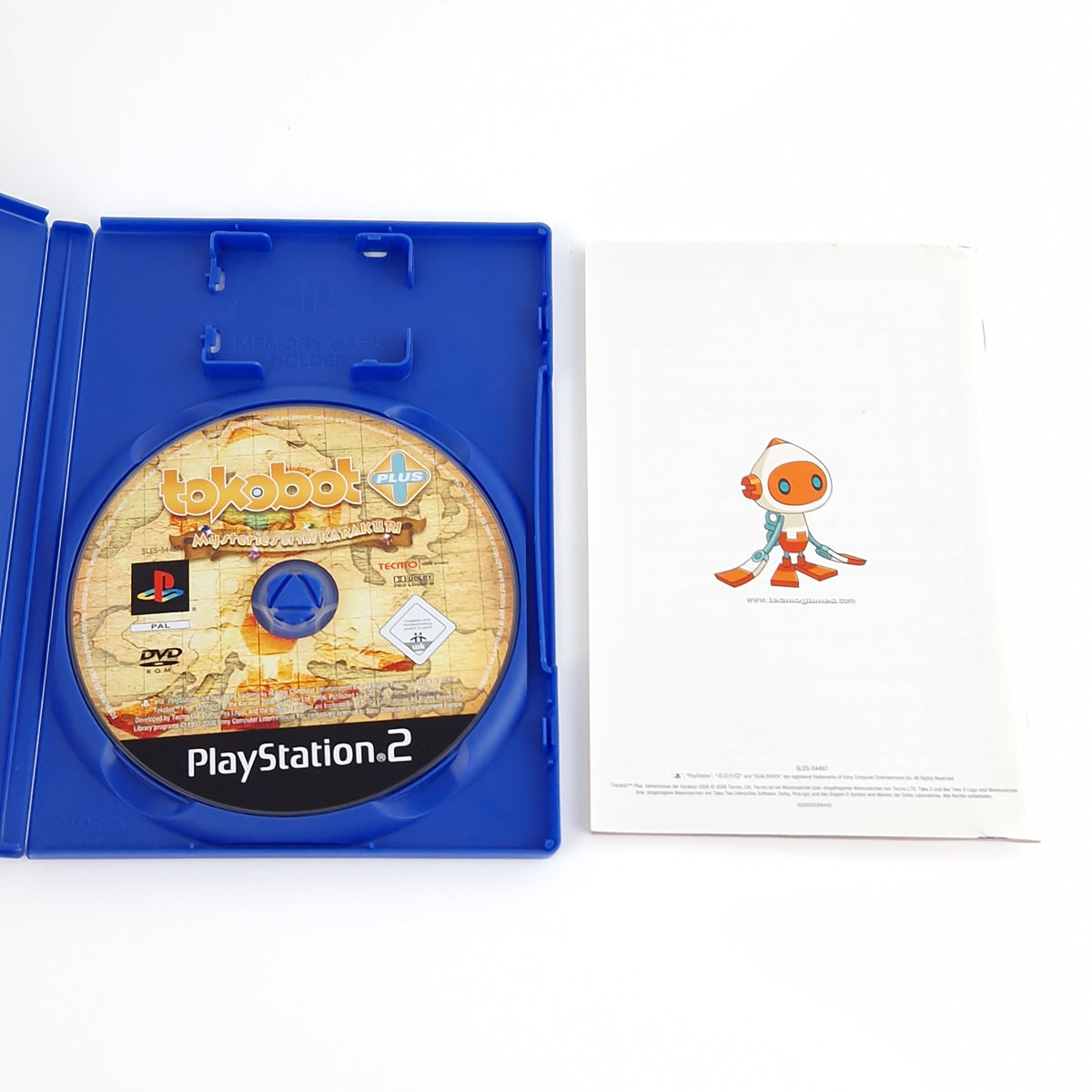 Playstation 2 Spiel – Tokobot Plus Mysteries OVP PAL