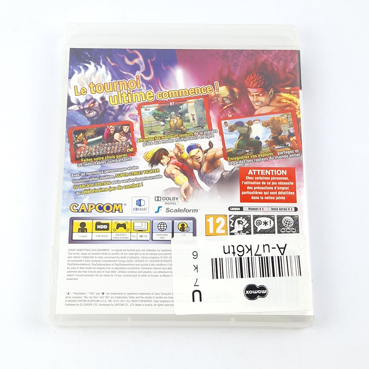 Playstation 3 Spiel: Super Street Fighter IV Arcade Edition - OVP SONY PS3