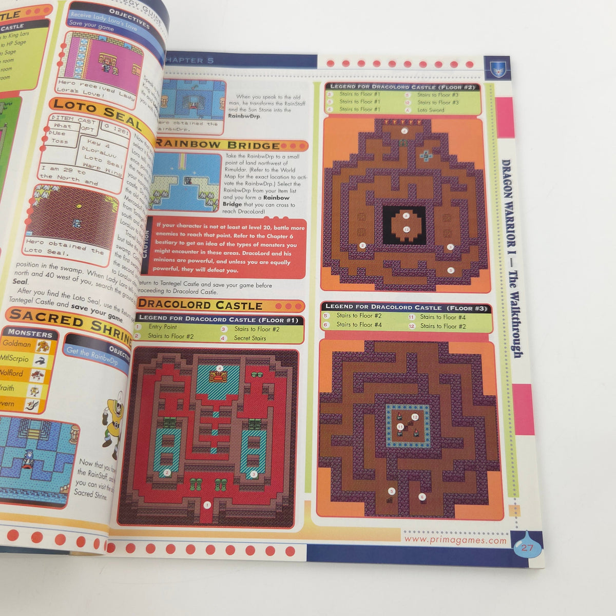 Nintendo Gameboy Color Buch – Dragon Warrior I II Guide