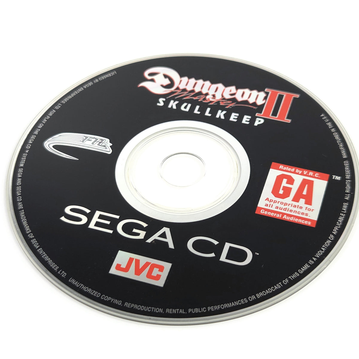 Sega CD Spiel Dungeon Master II Skullkeep lose Disk NTSC