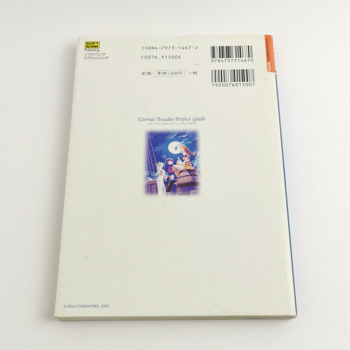 Sega Dreamcast Buch – Eternal Arcadia Perfect Guide JAPAN