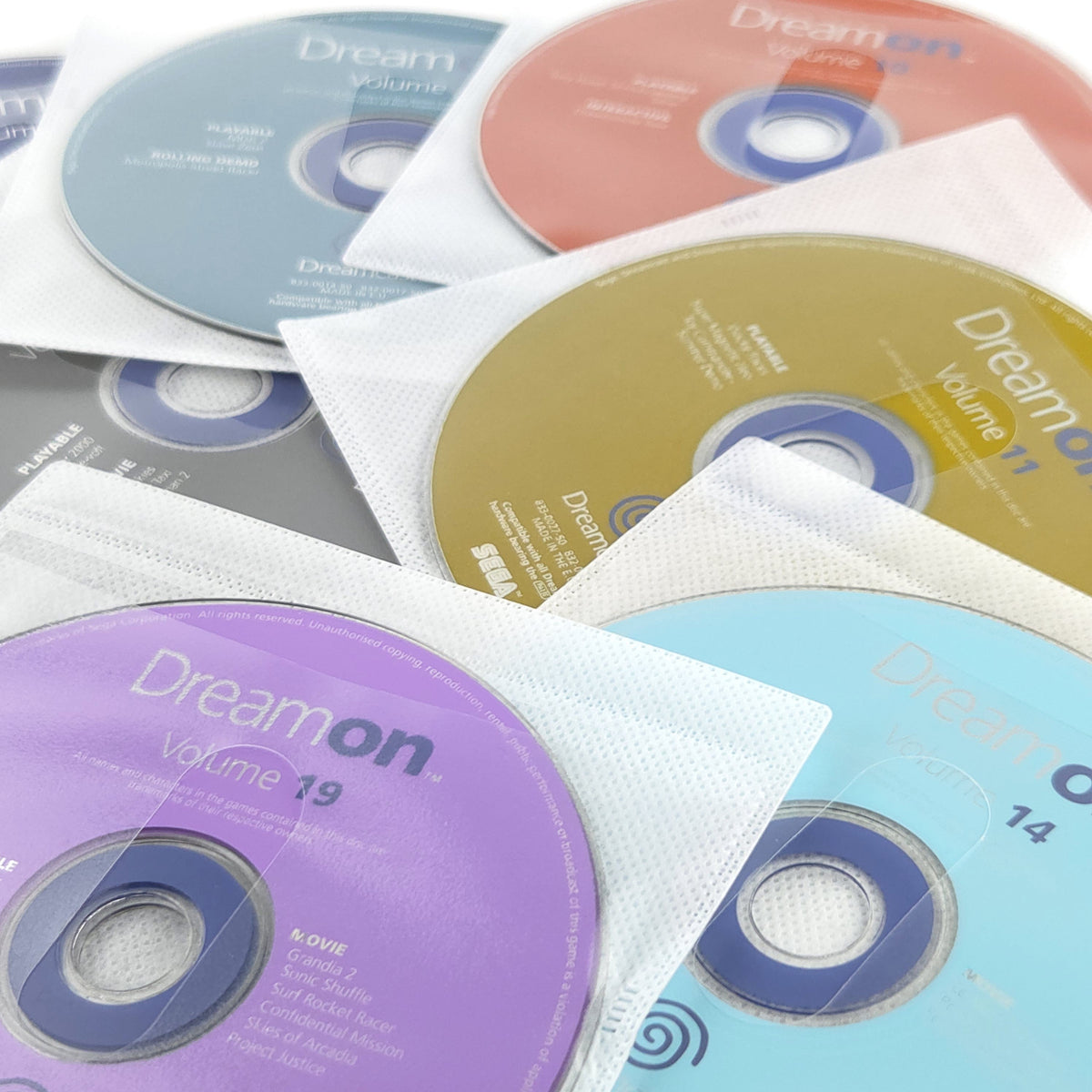Sega Dreamcast Dream On Vol. 15 Konvolut 2 Dream Key CDs