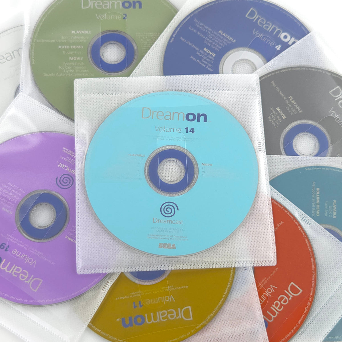 Sega Dreamcast Dream On Vol. 15 Konvolut 2 Dream Key CDs