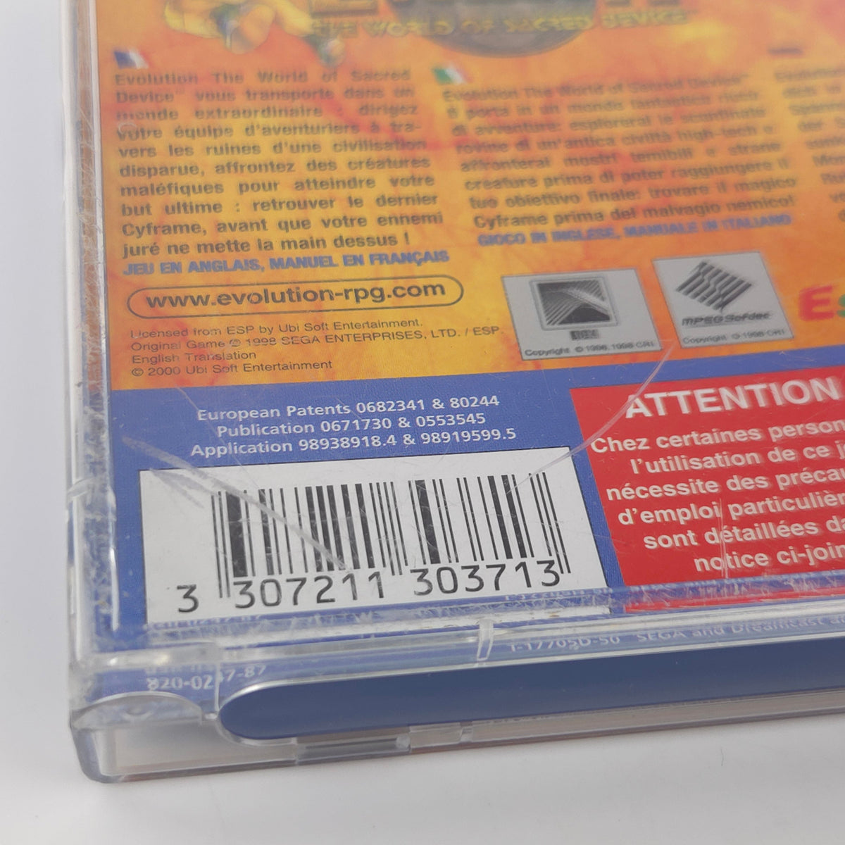 Sega Dreamcast Spiel – Evolution The World (PAL OVP)