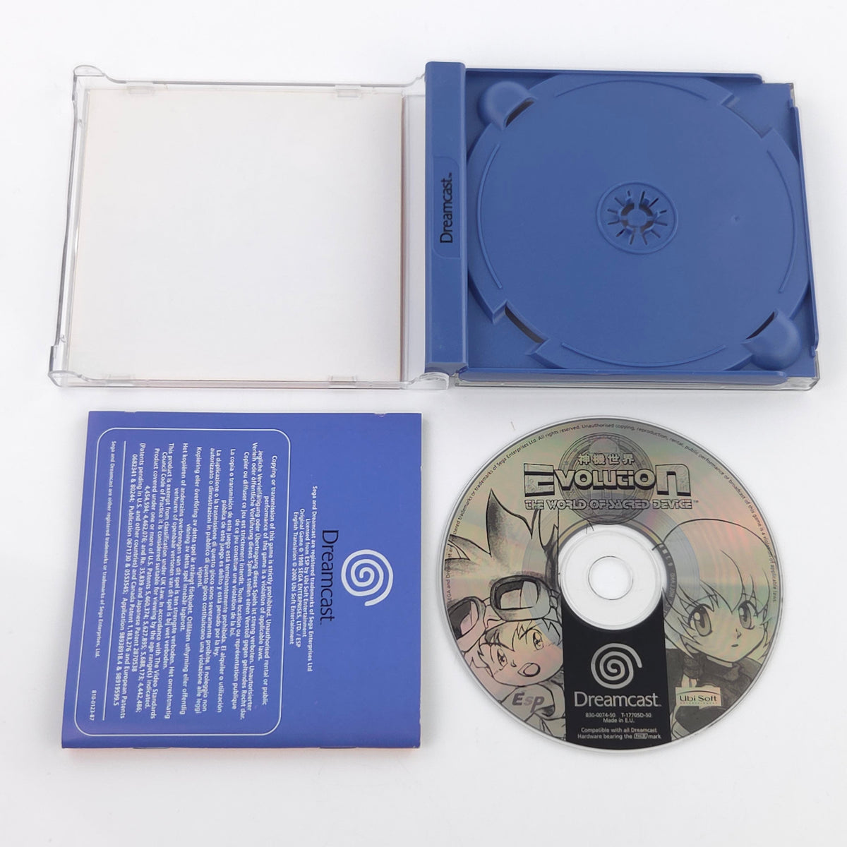 Sega Dreamcast Spiel – Evolution The World (PAL OVP)