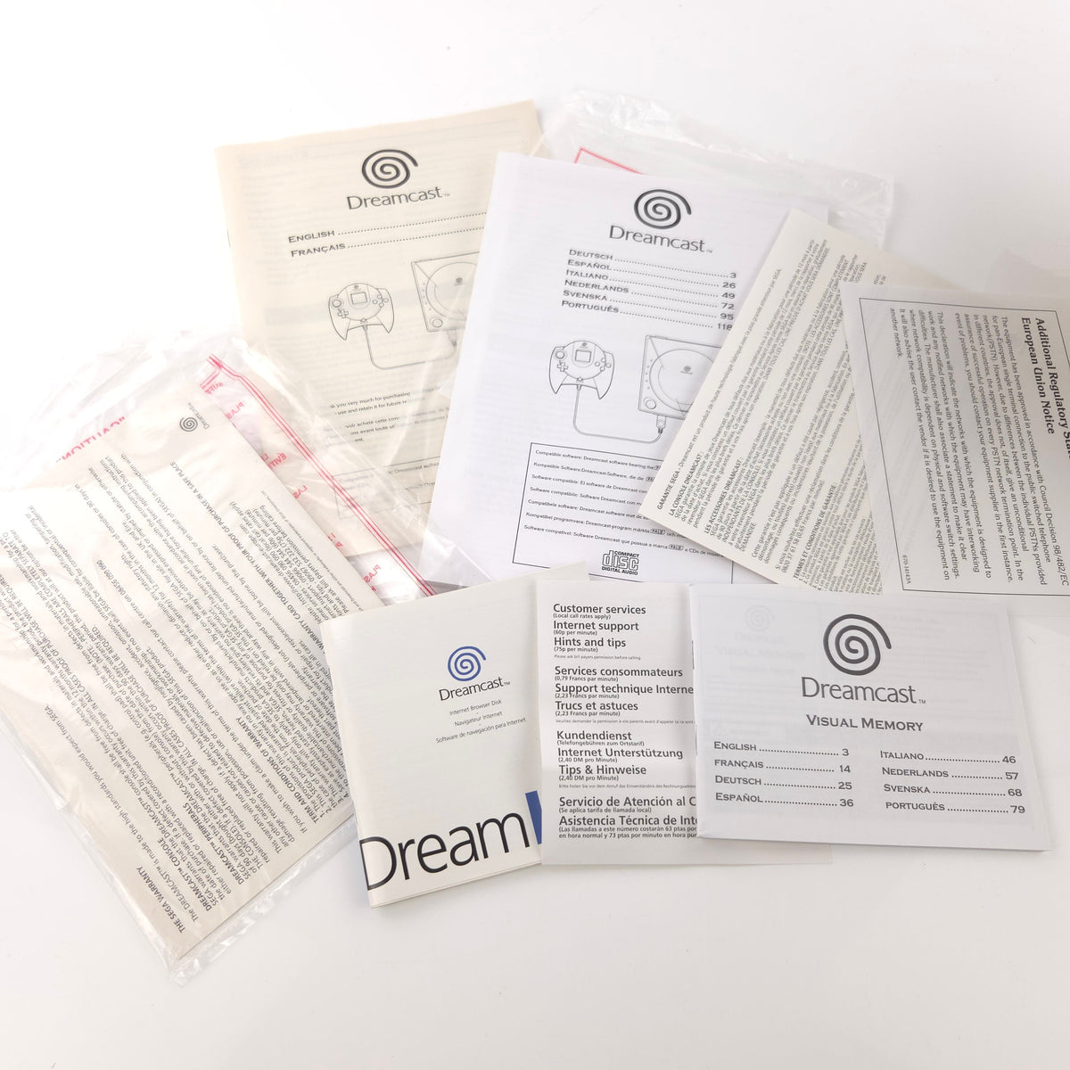 Sega Dreamcast Konsole OVP PAL mit Zubehör