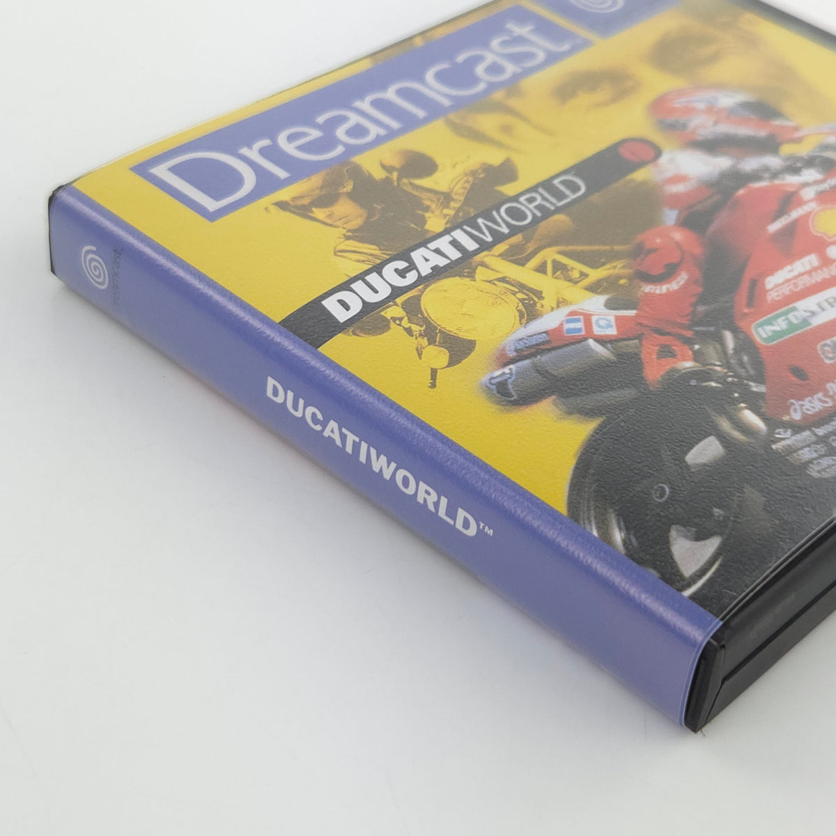Sega Dreamcast Spiel Ducati World White Label Promo OVP