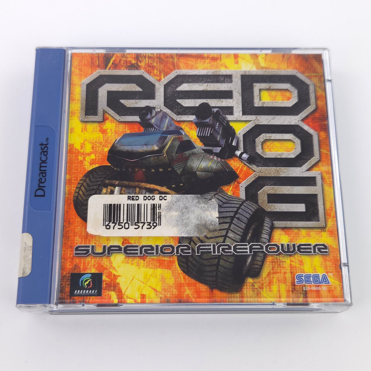 Sega Dreamcast Spiel – Red Dog Superior Firepower PAL