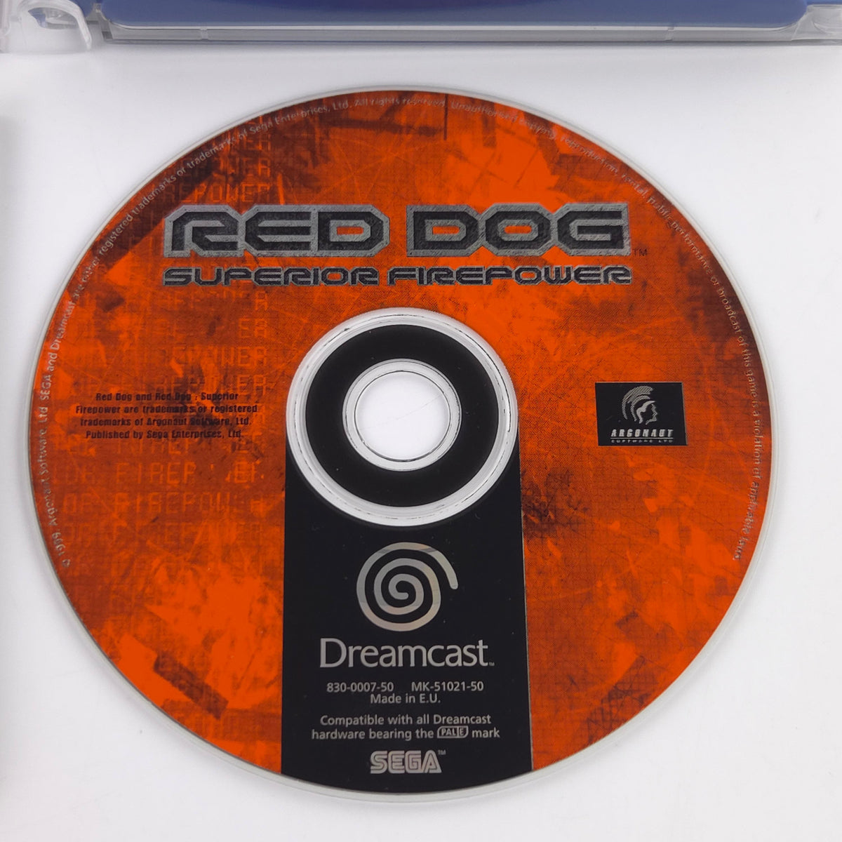Sega Dreamcast Spiel – Red Dog Superior Firepower PAL