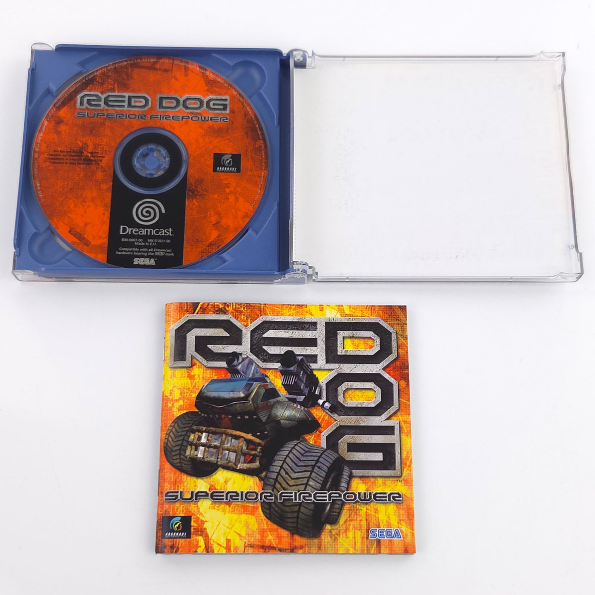 Sega Dreamcast Spiel – Red Dog Superior Firepower PAL