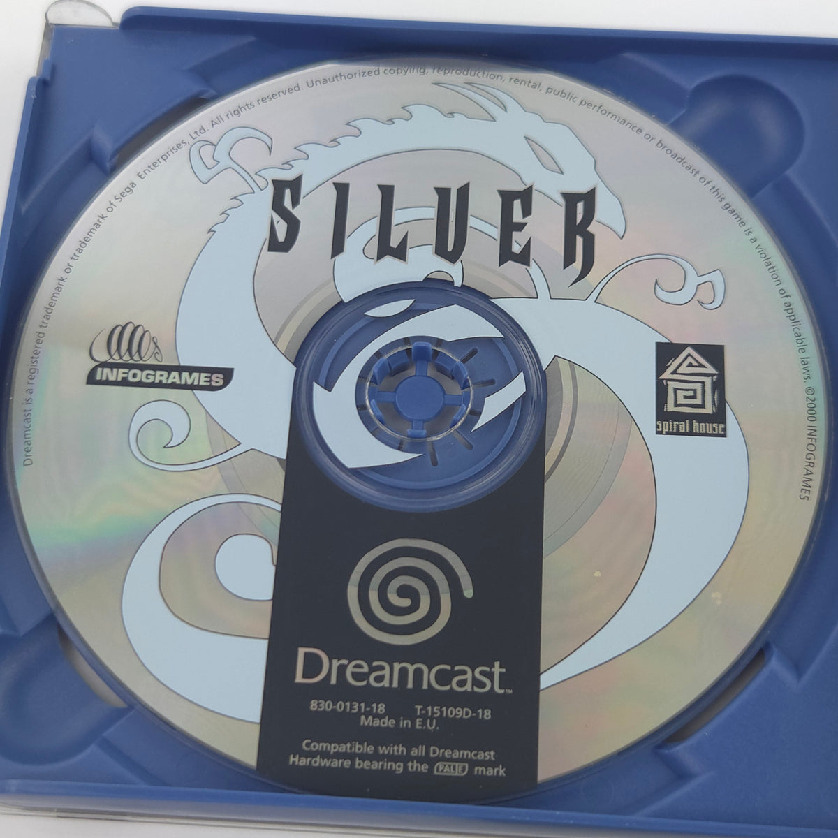 Sega Dreamcast Spiel – Silver (PAL OVP CIB)