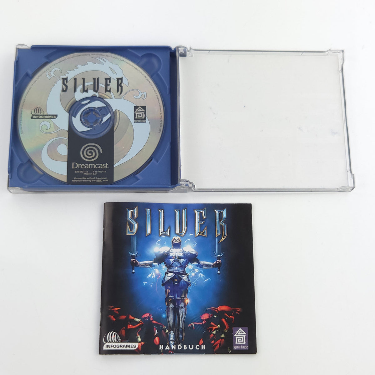 Sega Dreamcast Spiel – Silver (PAL OVP CIB)