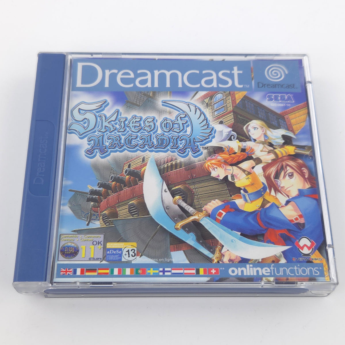 Sega Dreamcast Spiel – Skies of Arcadia (PAL OVP)
