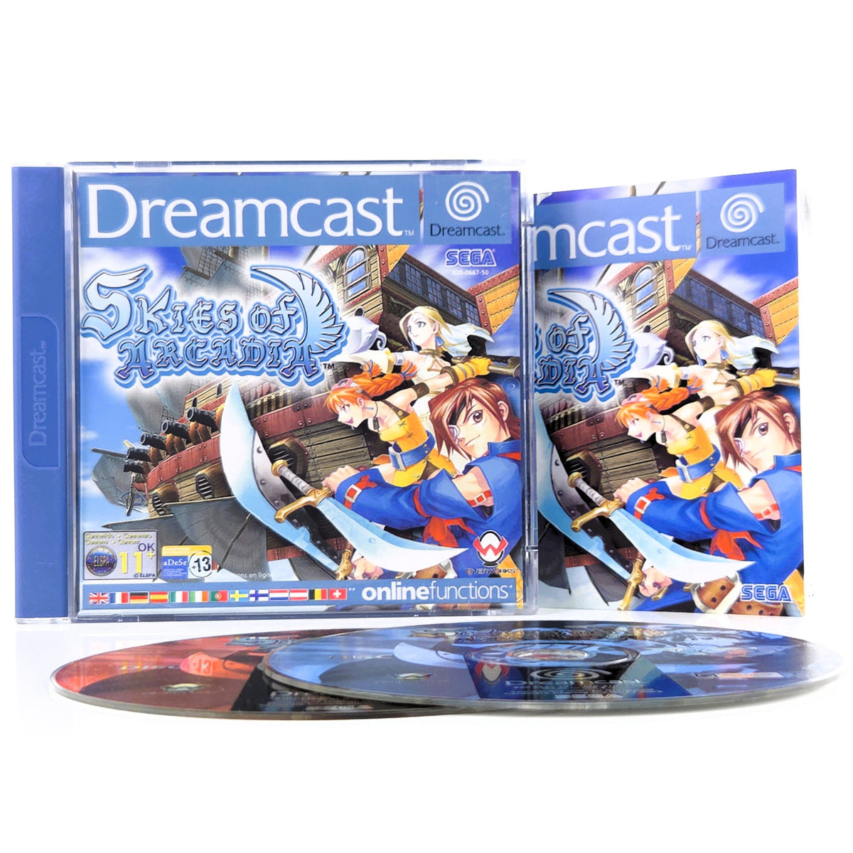 Sega Dreamcast Spiel – Skies of Arcadia (PAL OVP)