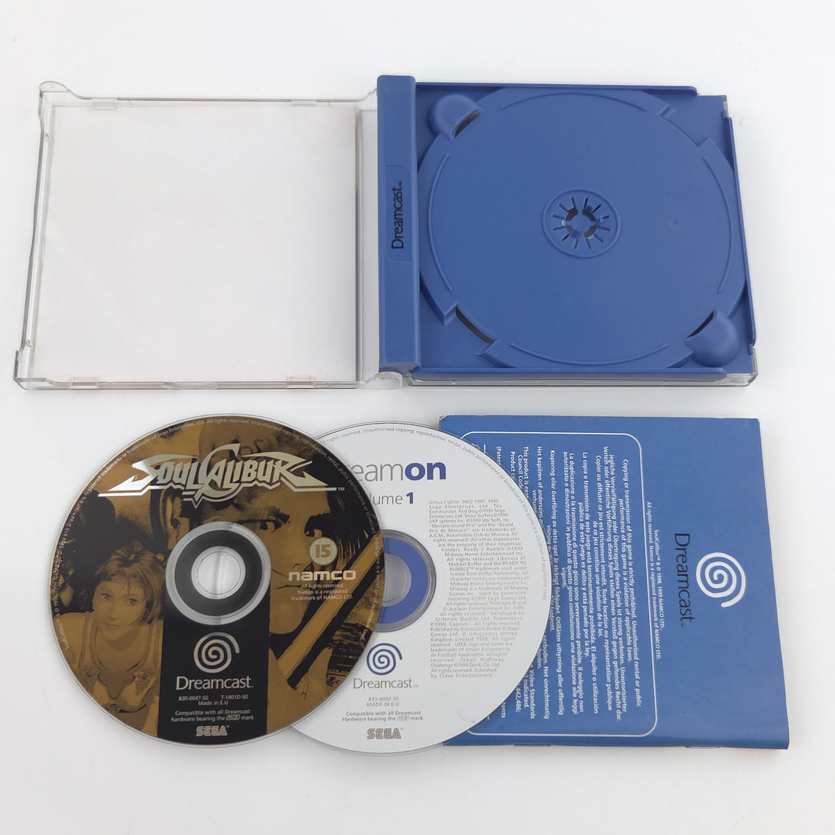 Sega Dreamcast Spiel – SoulCalibur (PAL OVP)