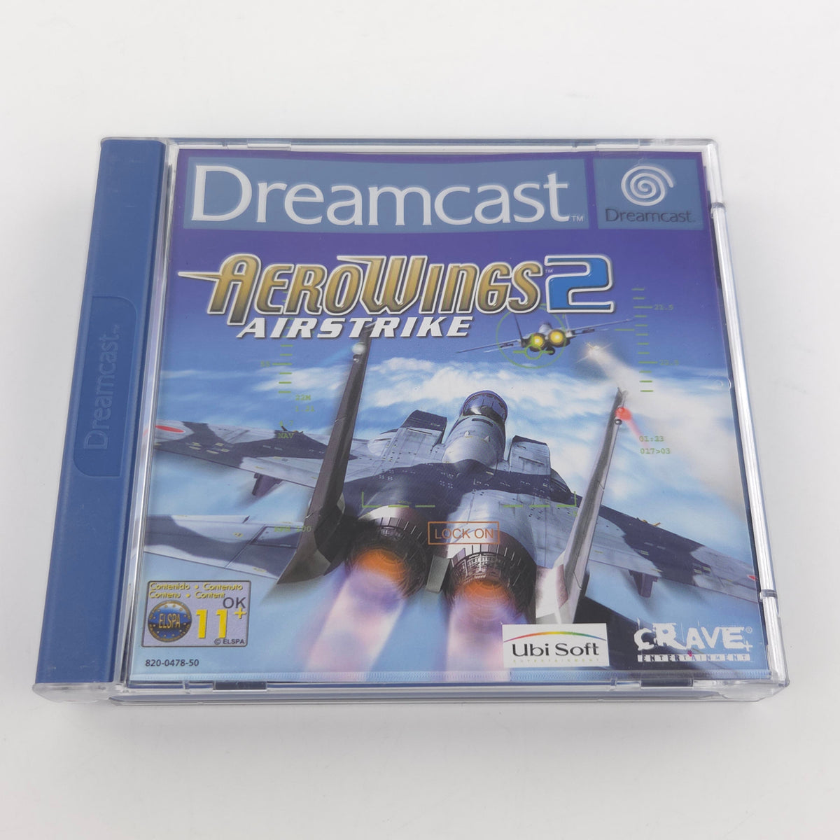 Sega Dreamcast Spiel Aero Wings 2 Airstrike OVP PAL CIB