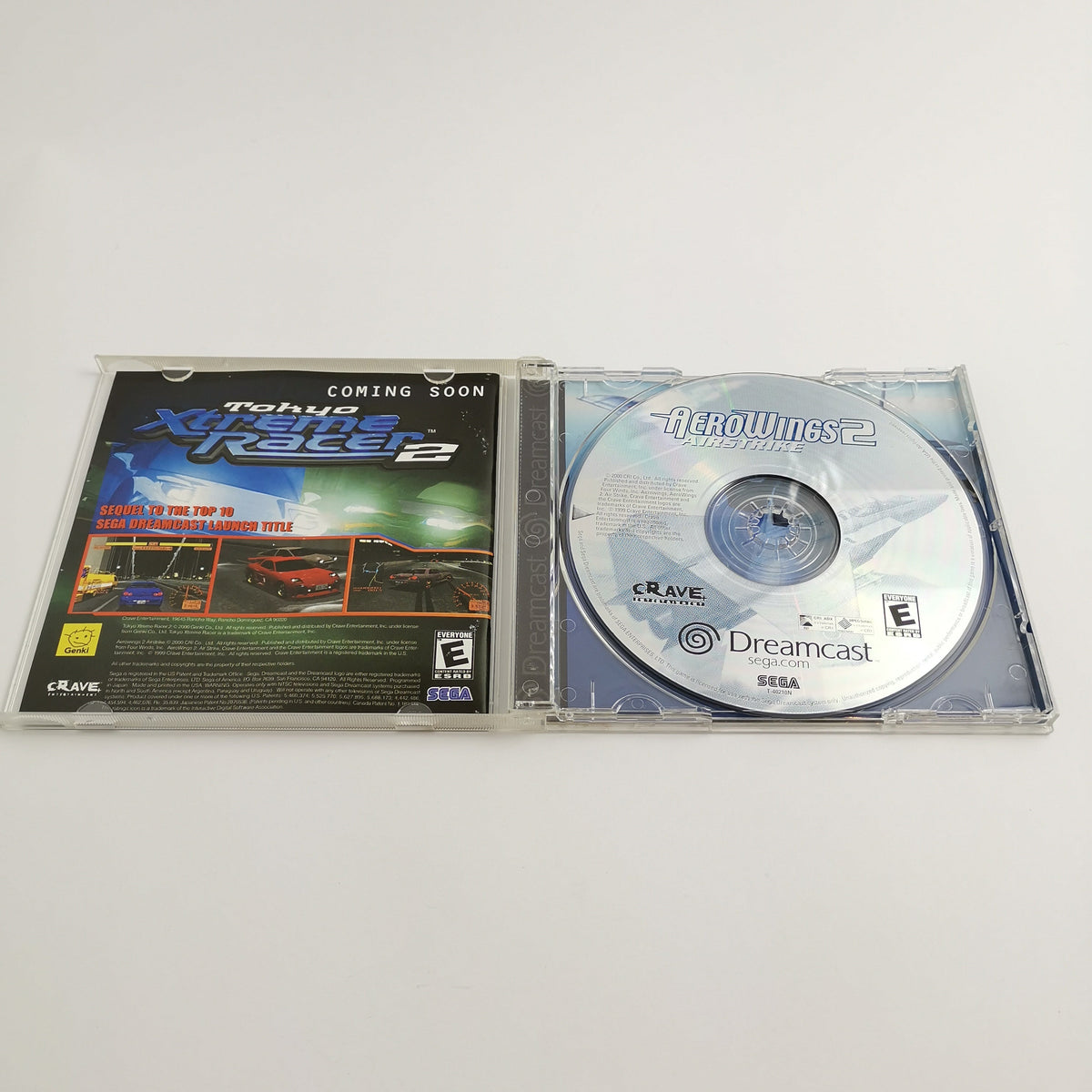 Sega Dreamcast Spiel – Aero Wings 2 Airstrike (NTSC-U/C)