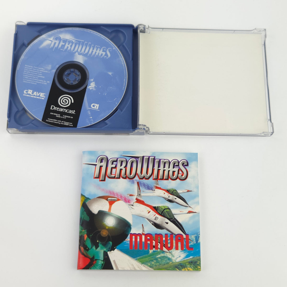 Sega Dreamcast Spiel Aero Wings OVP PAL