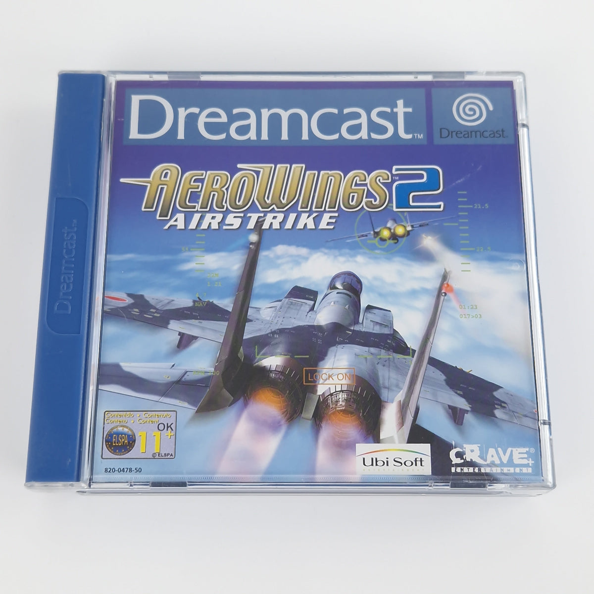Sega Dreamcast Spiel – Aerowings 2 Airstrike PAL OVP
