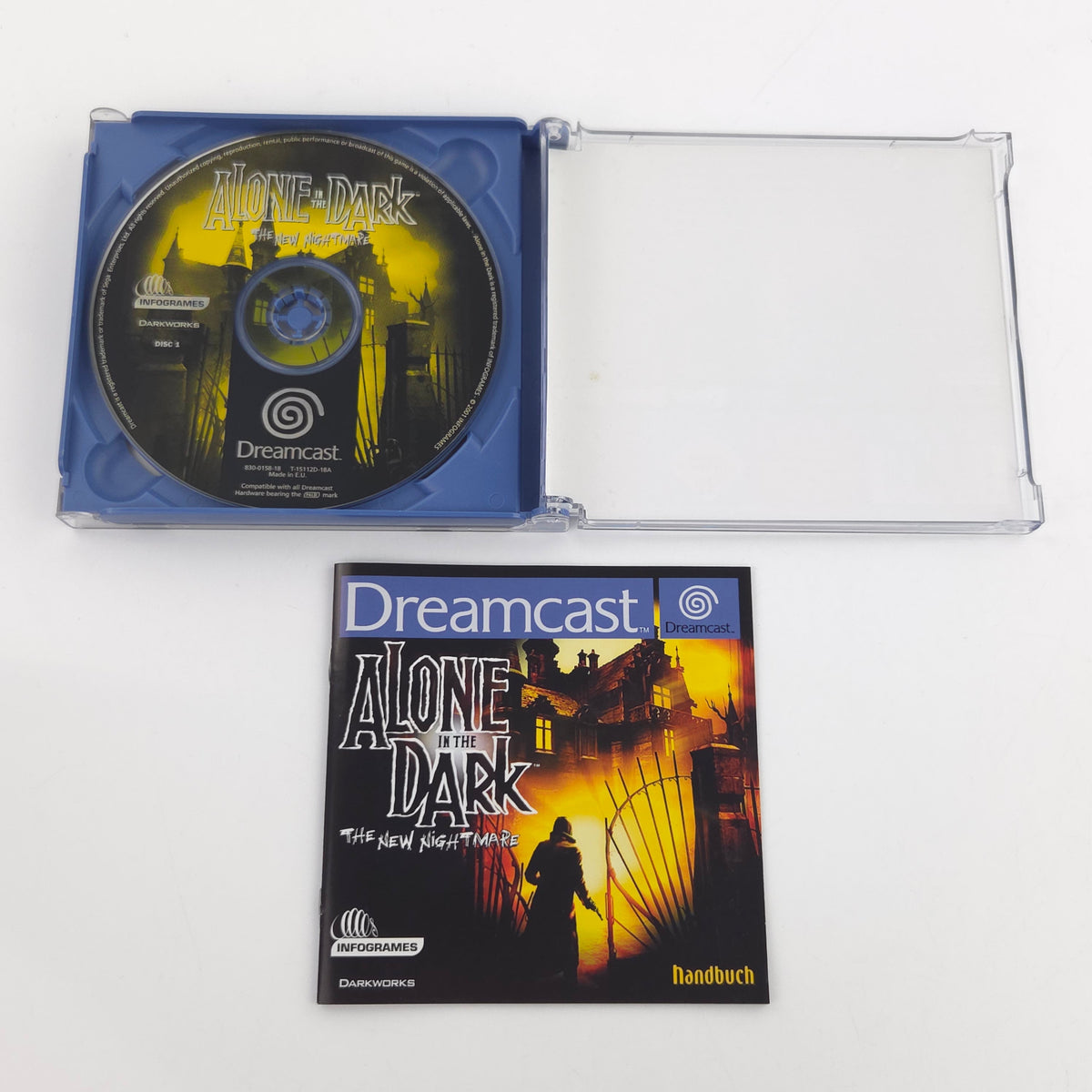 Sega Dreamcast Spiel Alone in the Dark New Nightmare PAL