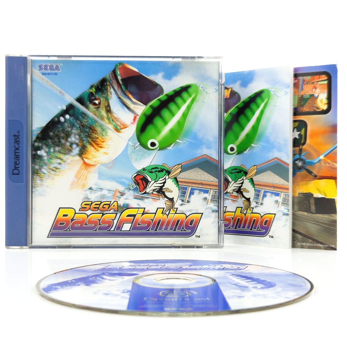 Sega Dreamcast Spiel – Sega Bass Fishing (PAL OVP)