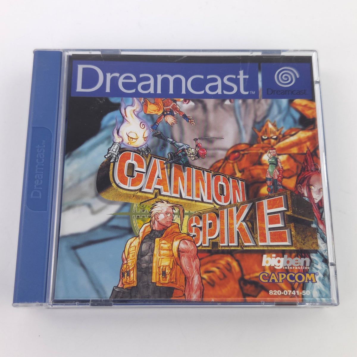 Sega Dreamcast Spiel Cannon Spike DC OVP PAL Capcom