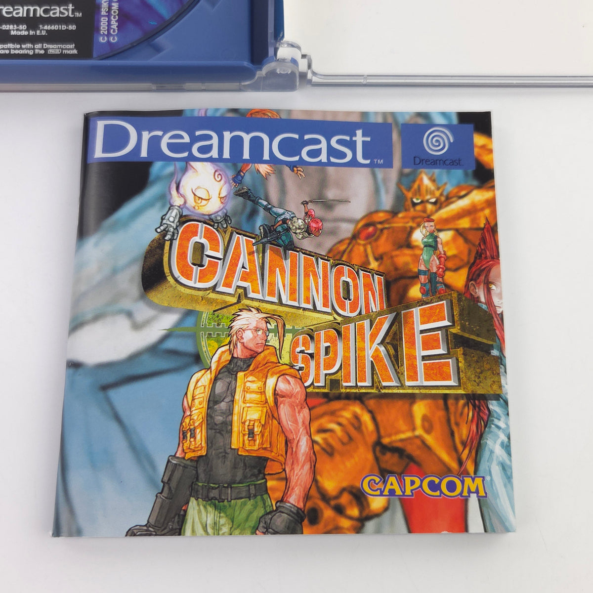 Sega Dreamcast Spiel Cannon Spike DC OVP PAL Capcom