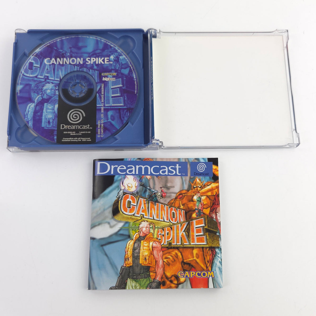 Sega Dreamcast Spiel Cannon Spike DC OVP PAL Capcom