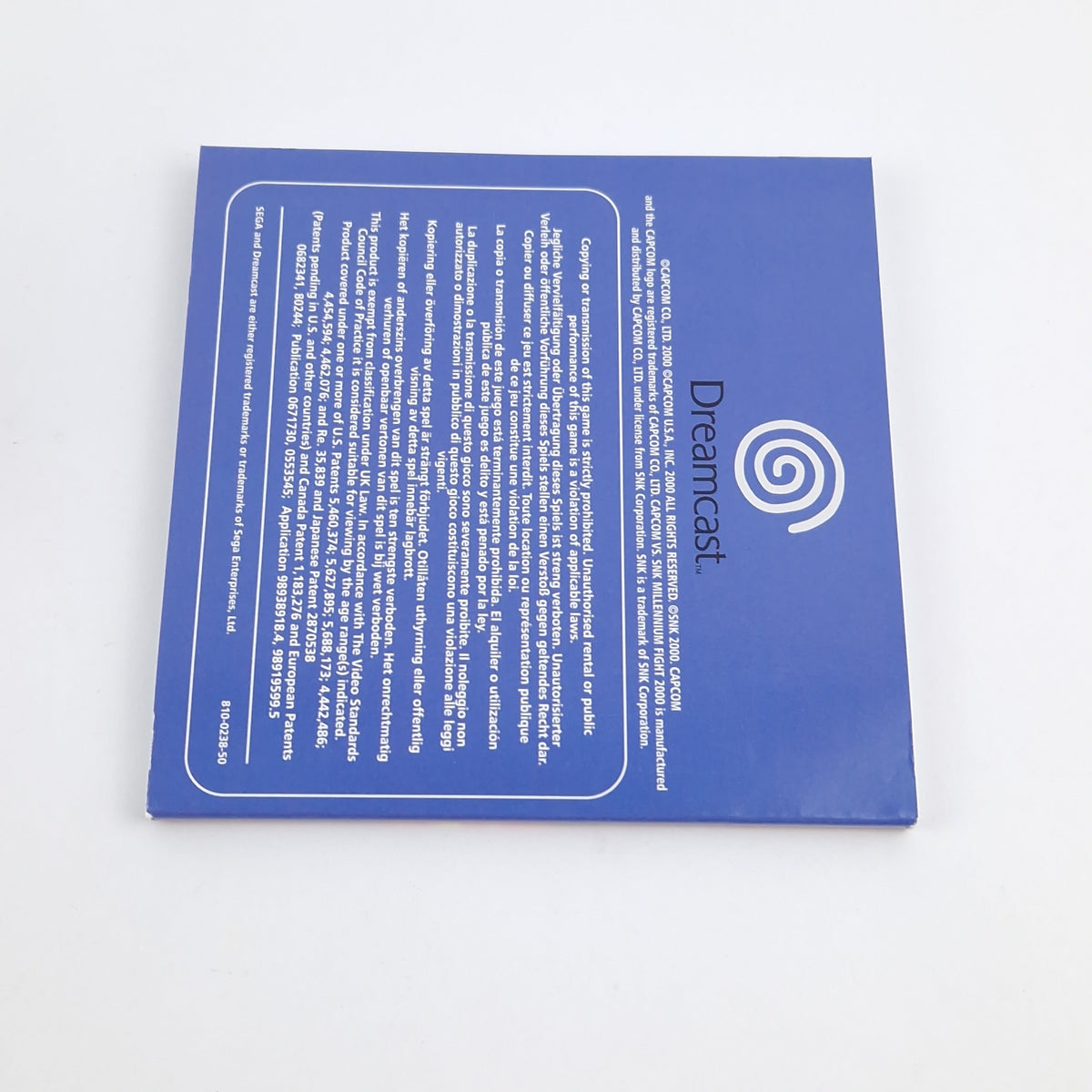 Sega Dreamcast Spiel – Capcom VS. SNK OVP PAL