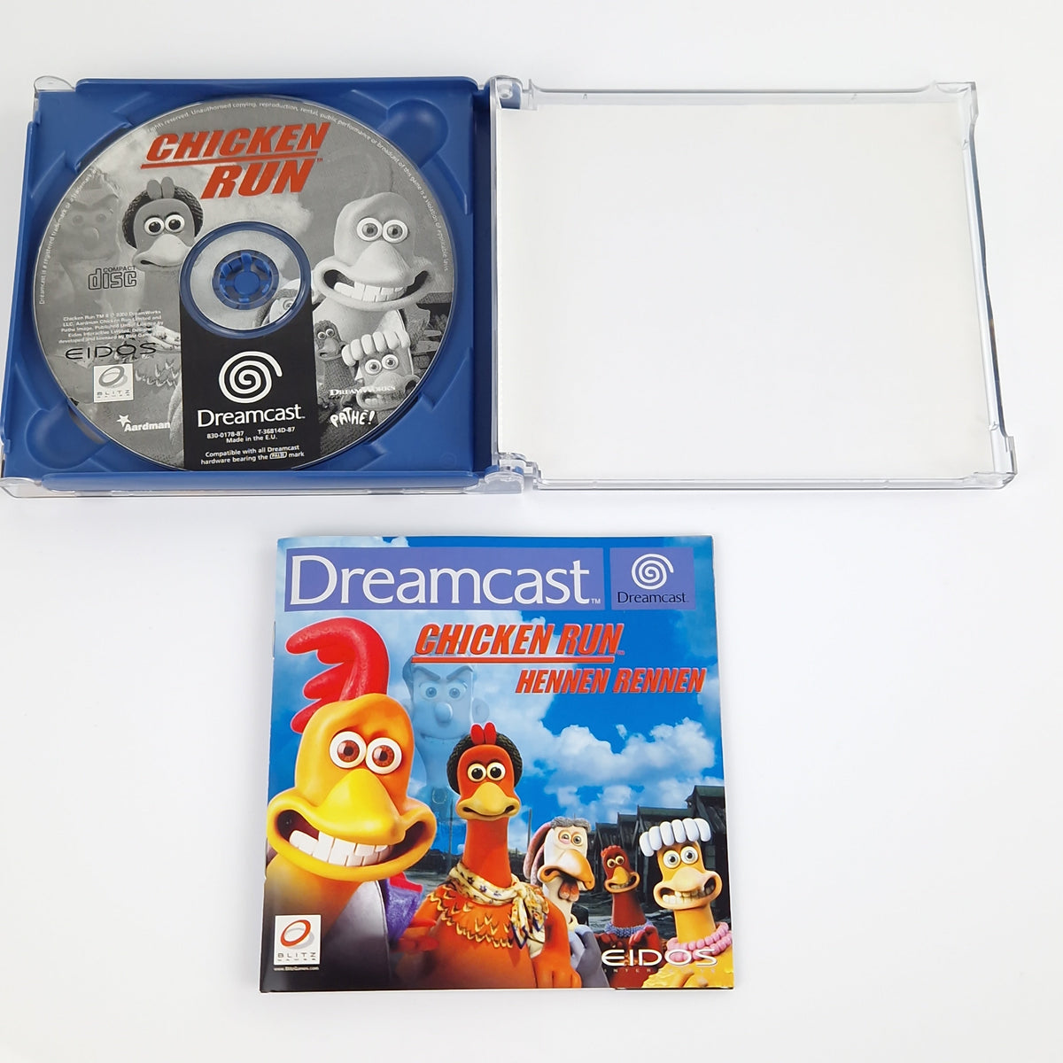 Sega Dreamcast Spiel – Chicken Run Hennen Rennen (PAL OVP)
