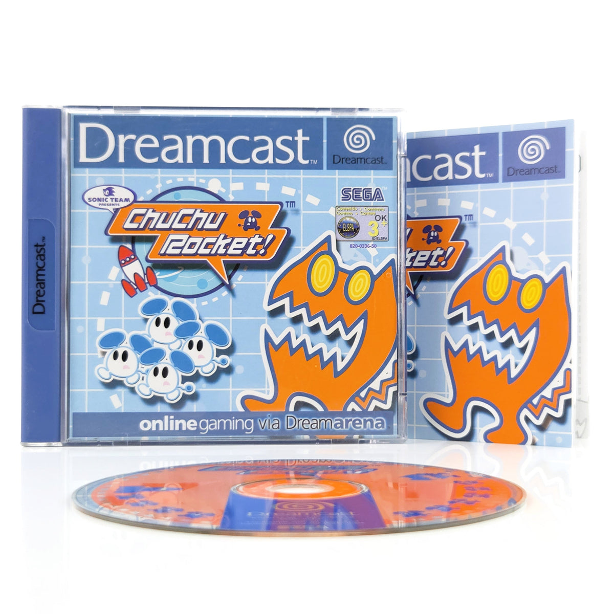 Sega Dreamcast Spiel ChuChu Rocket OVP PAL