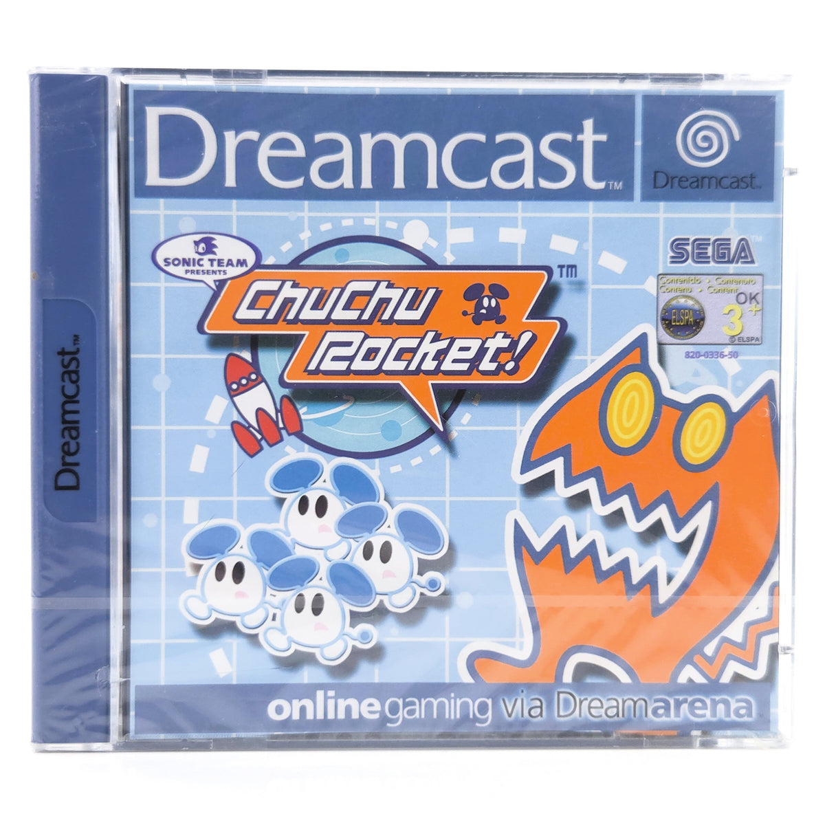 Sega Dreamcast Spiel ChuChu Rocket DC OVP NEU SEALED PAL