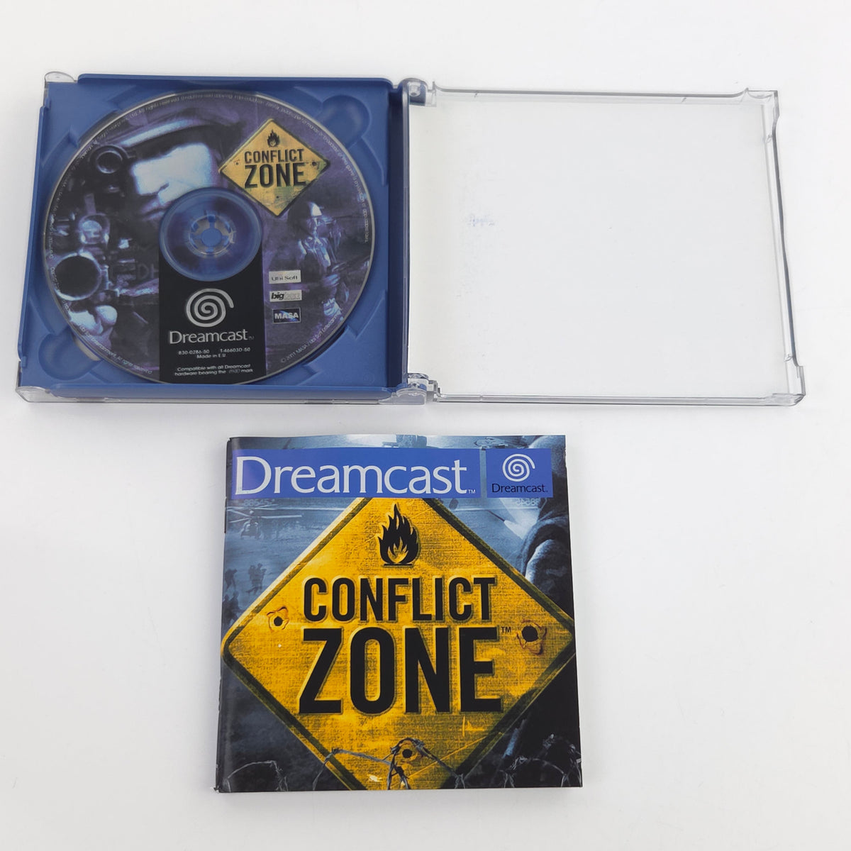 Sega Dreamcast Spiel Conflict Zone CIB PAL Ubi Soft