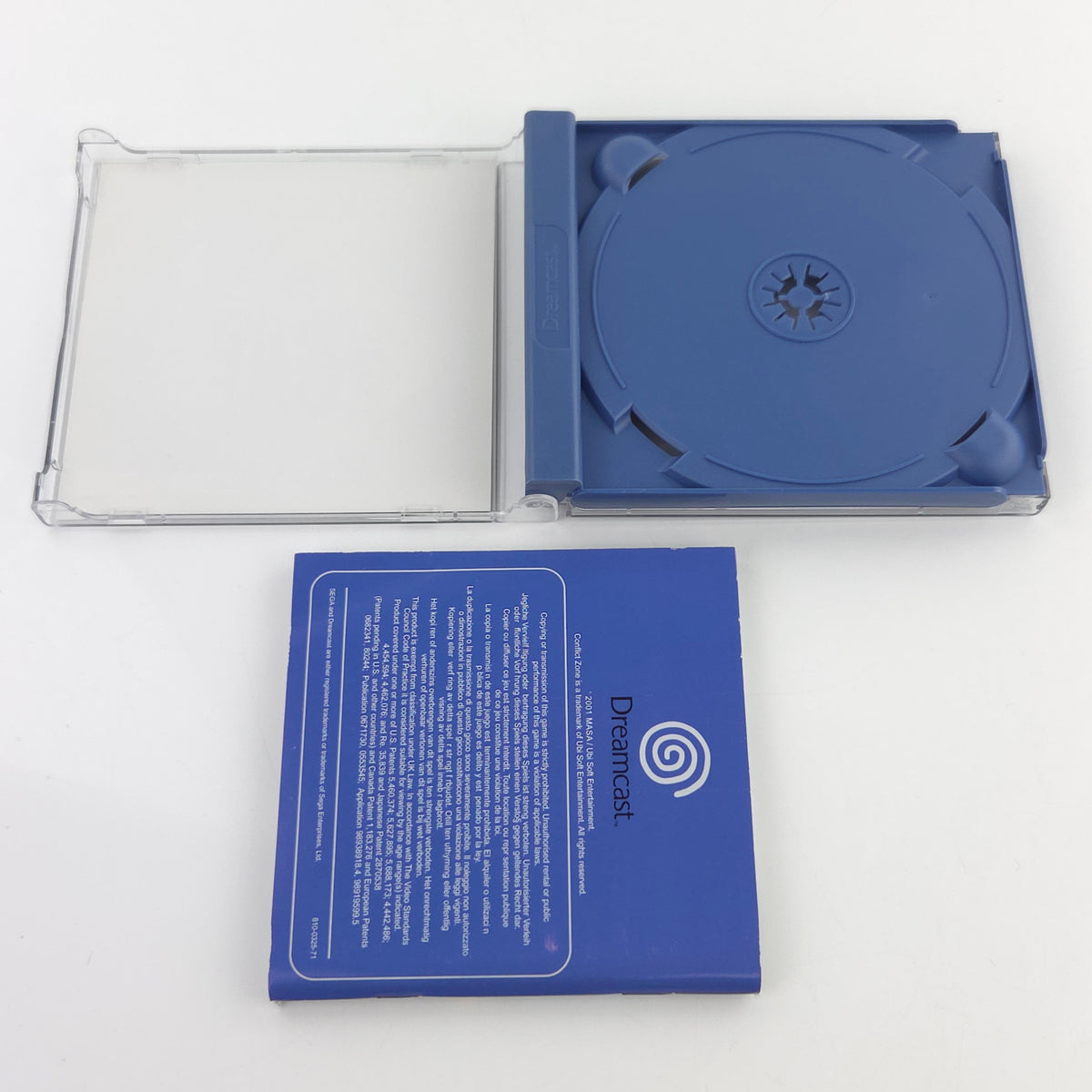 Sega Dreamcast Spiel Conflict Zone CIB PAL Ubi Soft