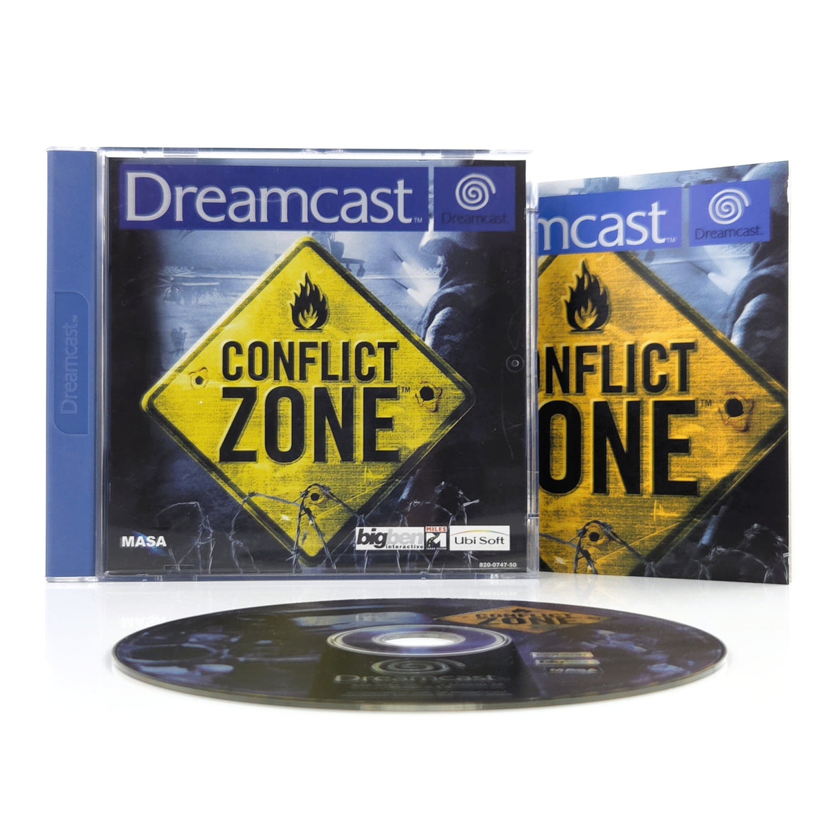 Sega Dreamcast Spiel Conflict Zone CIB PAL Ubi Soft