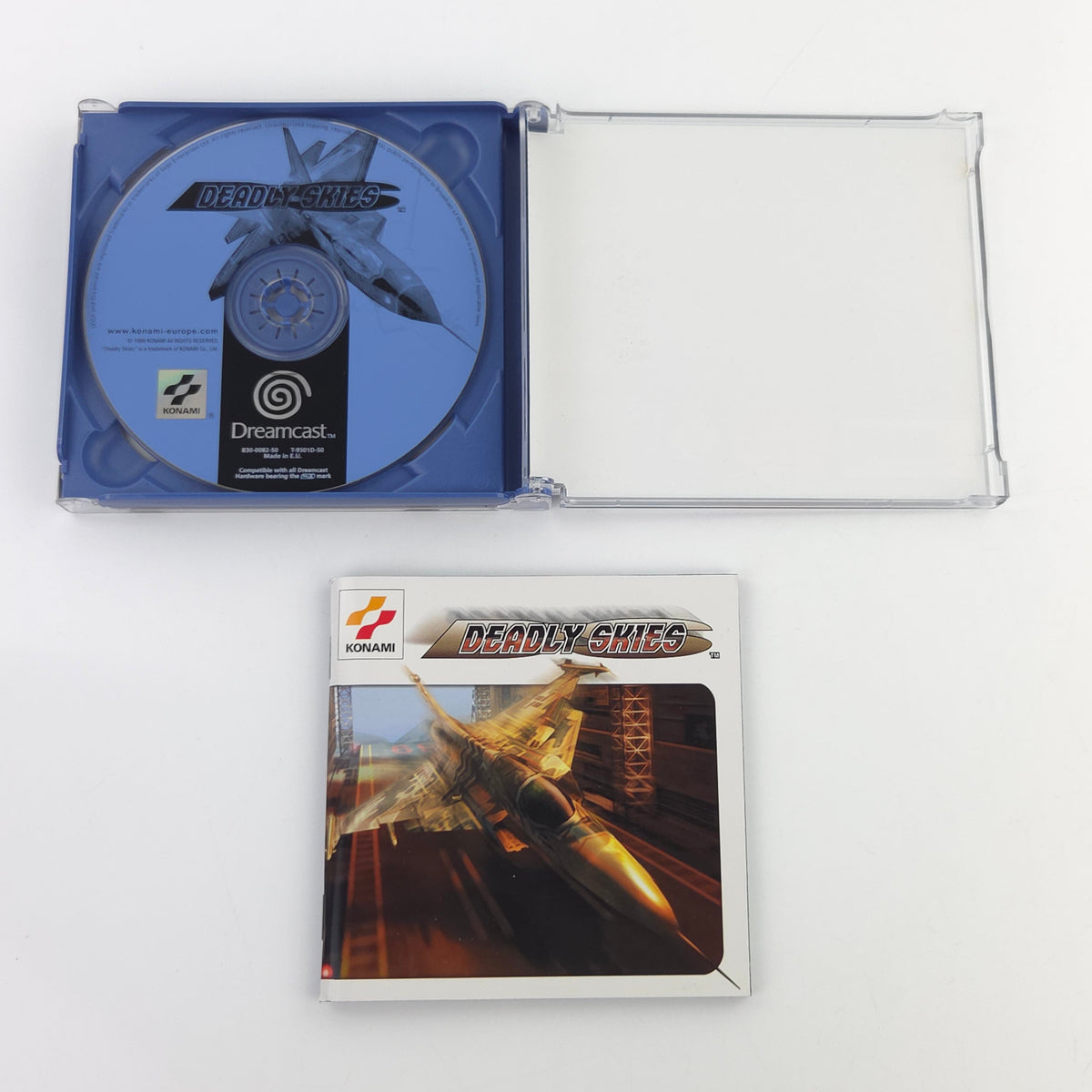 Sega Dreamcast Spiel Deadly Skies DC OVP CIB PAL Konami
