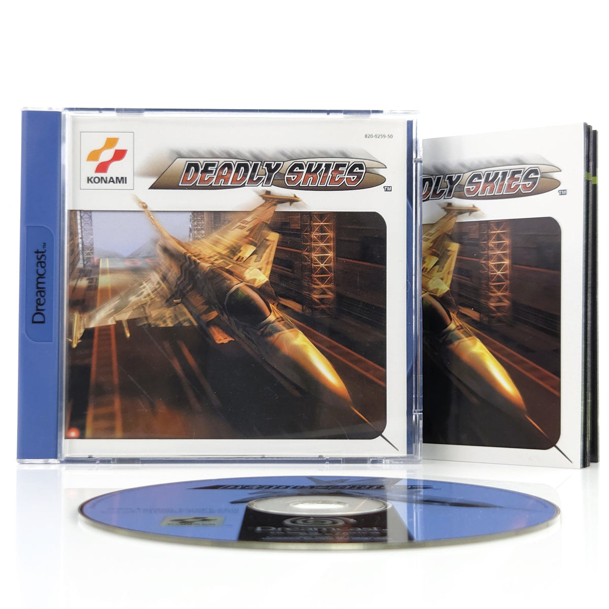 Sega Dreamcast Spiel Deadly Skies DC OVP CIB PAL Konami