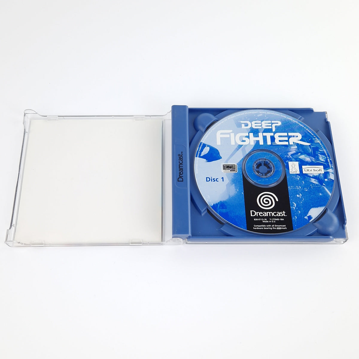 Sega Dreamcast Spiel – Deep Fighter (OVP PAL CIB)